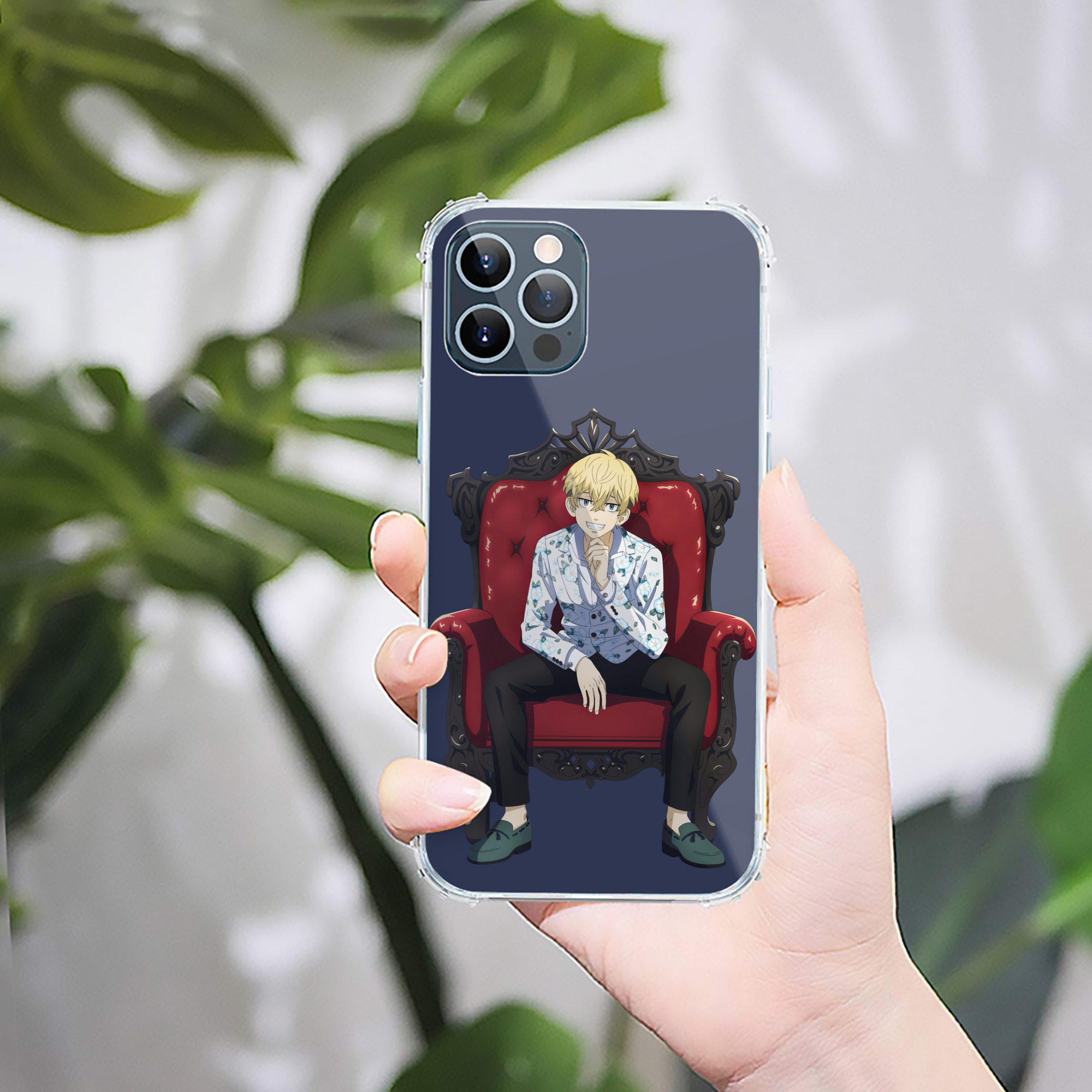 （画像用） 東京リベンジャーズ Tokyo Revengers 【iPhone 12シリーズ対応】透明スマホケース（クリアソフトケース）